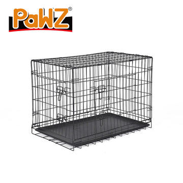 PaWz Pet Dog Cage Crate Kennel Portable Collapsible Puppy Metal Playpen 48" PaWz